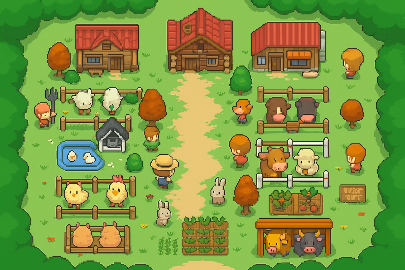 Idle Ranch Merge